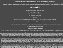 Tablet Screenshot of fuerstlich-heiraten.de